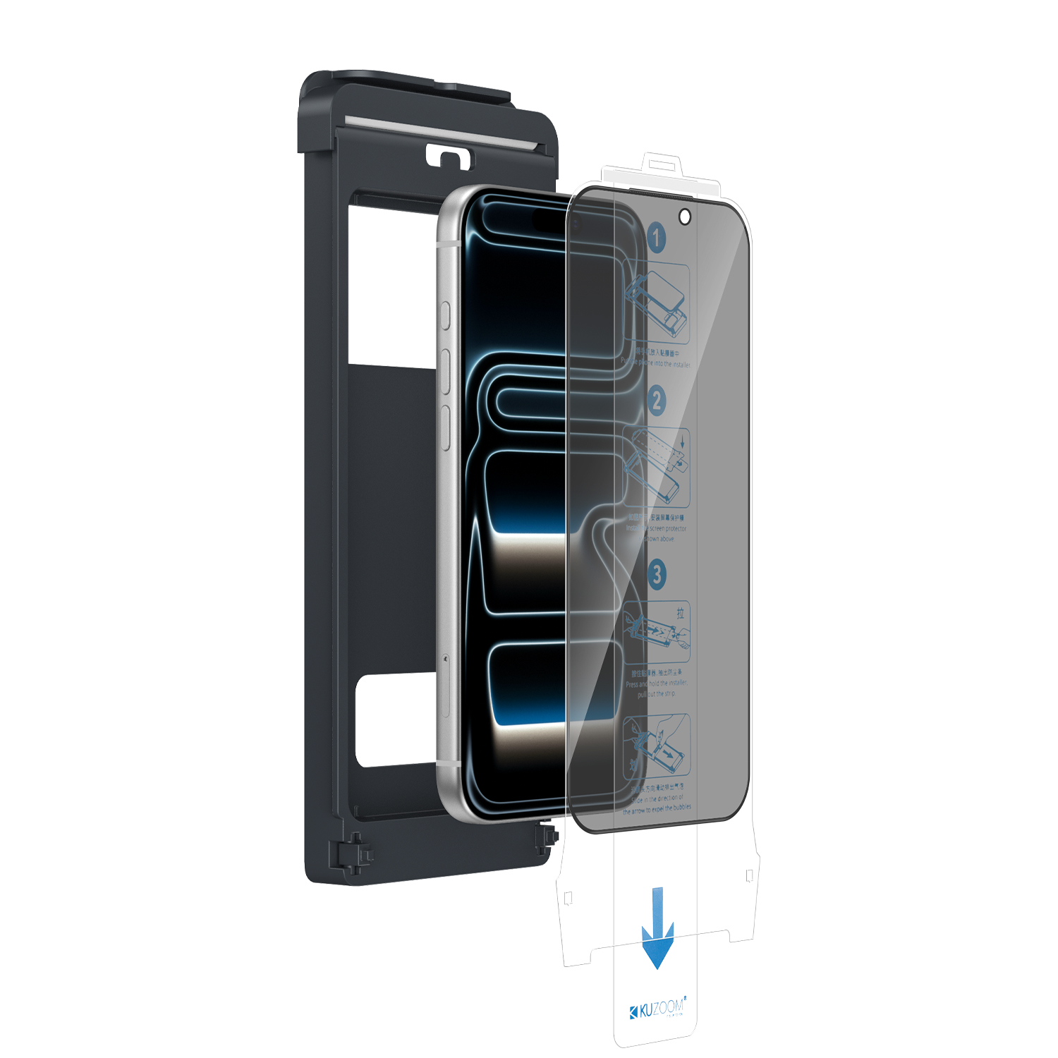 Anti-Peeping Dust-Free Film Compartment (2 Pieces/Pack)