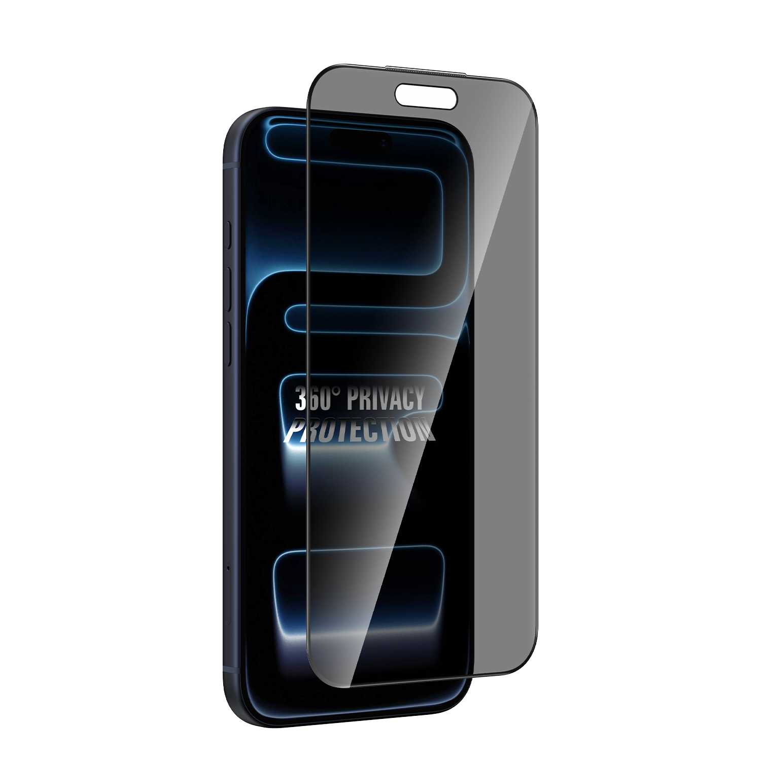 360° Privacy Protection Tempered Glass